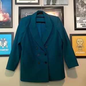 Teal Blazer